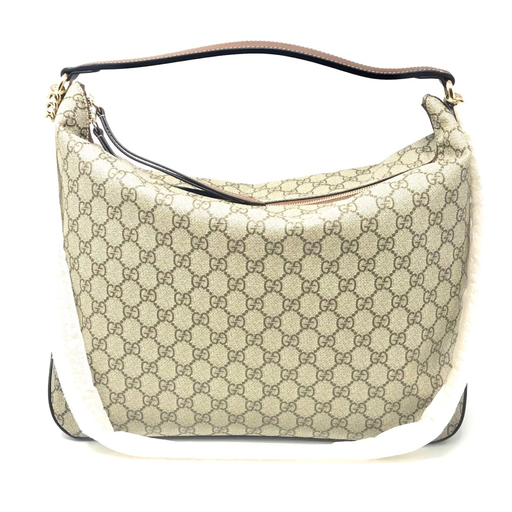 🎉SOLD‼️NWT Gucci GG Supreme Large Hobo - Picture 3 of 10